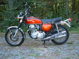 1972 orange Honda 750